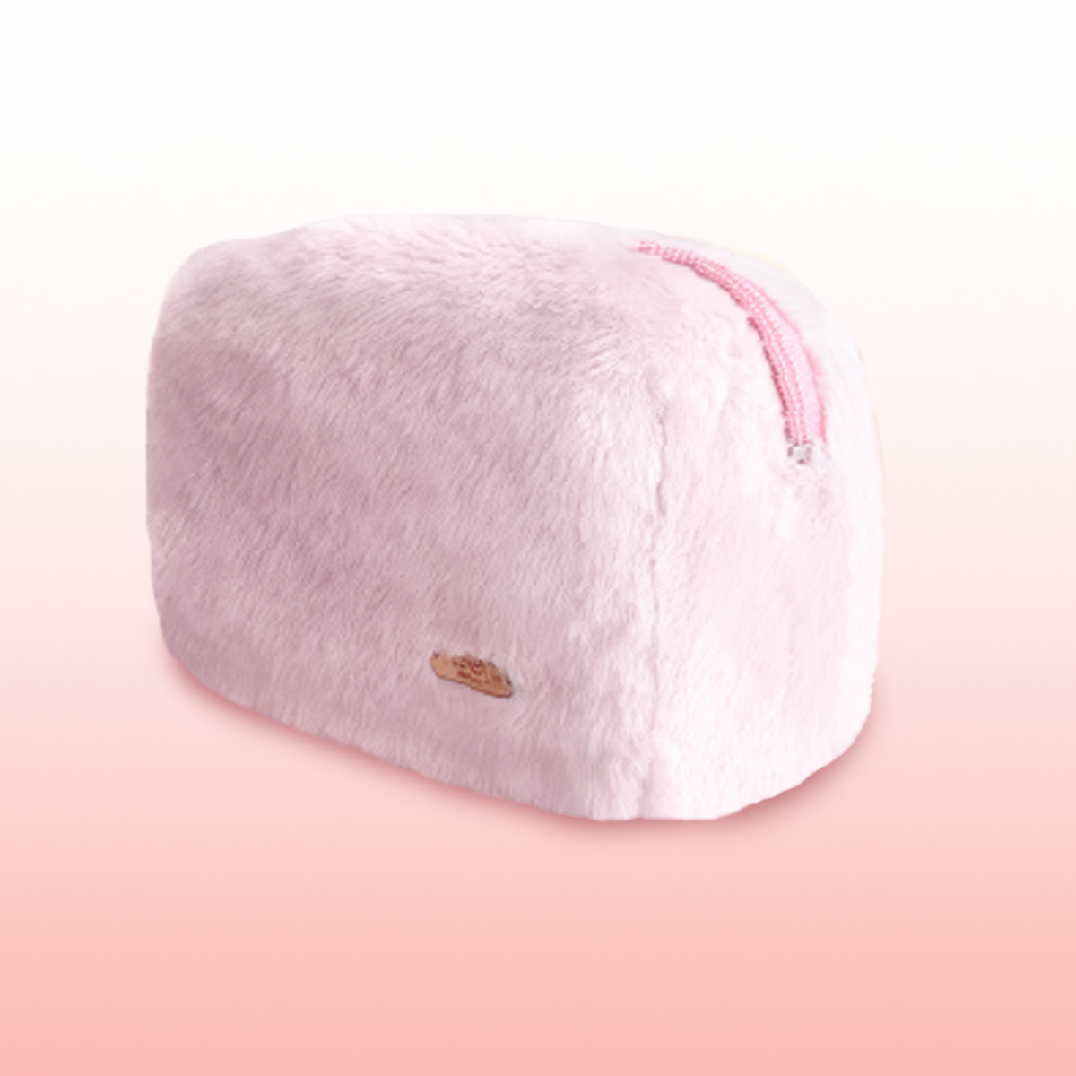 Fleen Beauty Fluffy Makeup Bag - Pink